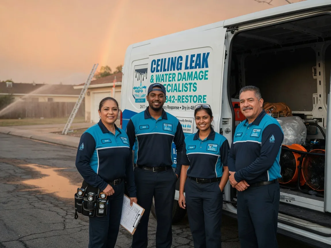 Ceiling Leak Cleanup company in Wales, ND
